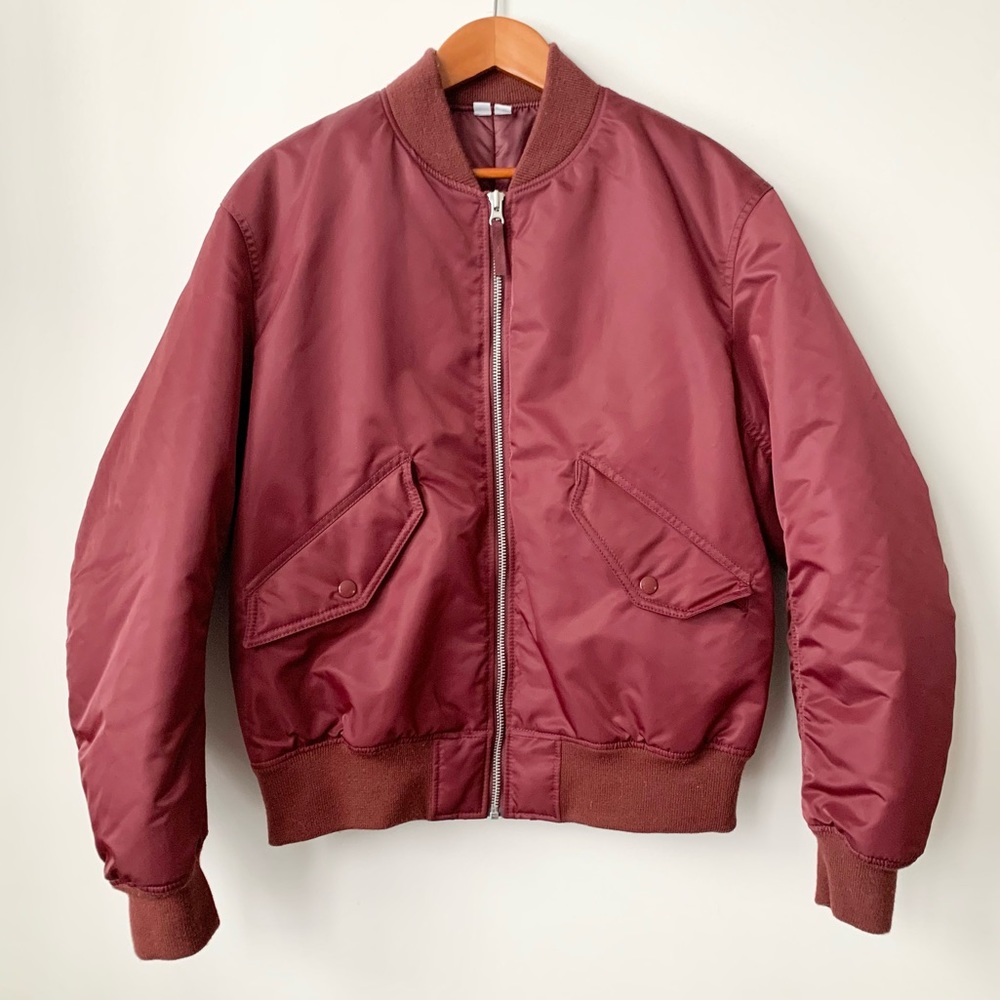 UNIQLO | MA-1 BLOUSON CLASSIC BOMBER ZIP JACKET UNISEX GENDERLESS